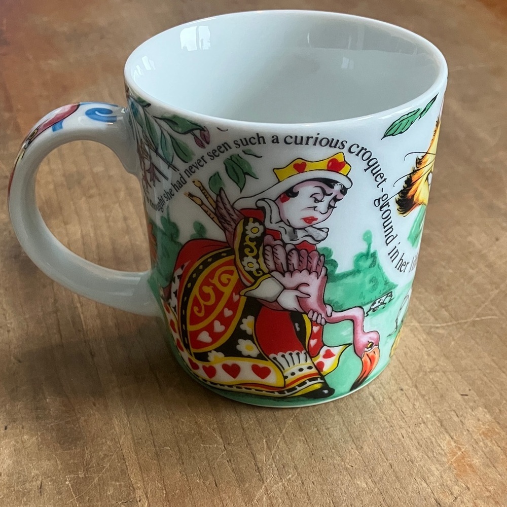 Alice in Wonderland English ceramic Mug by Paul Cardew vintage 2010 - Picture 2 of 16